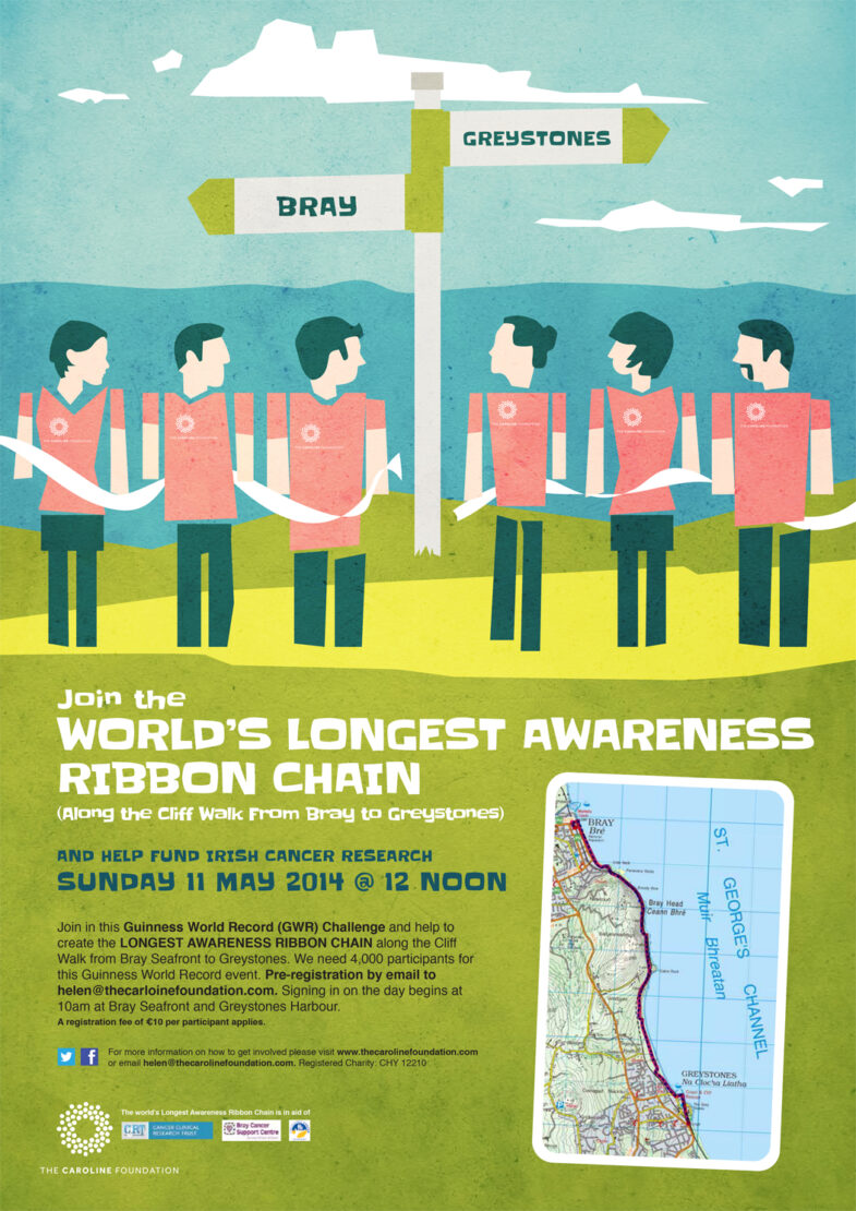 GWR Longest Ribbon Chain-The Caroline Foundation