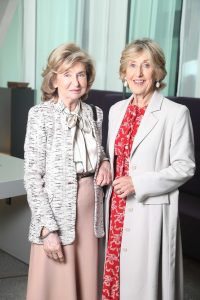 Nuala Wall and Mary Collins